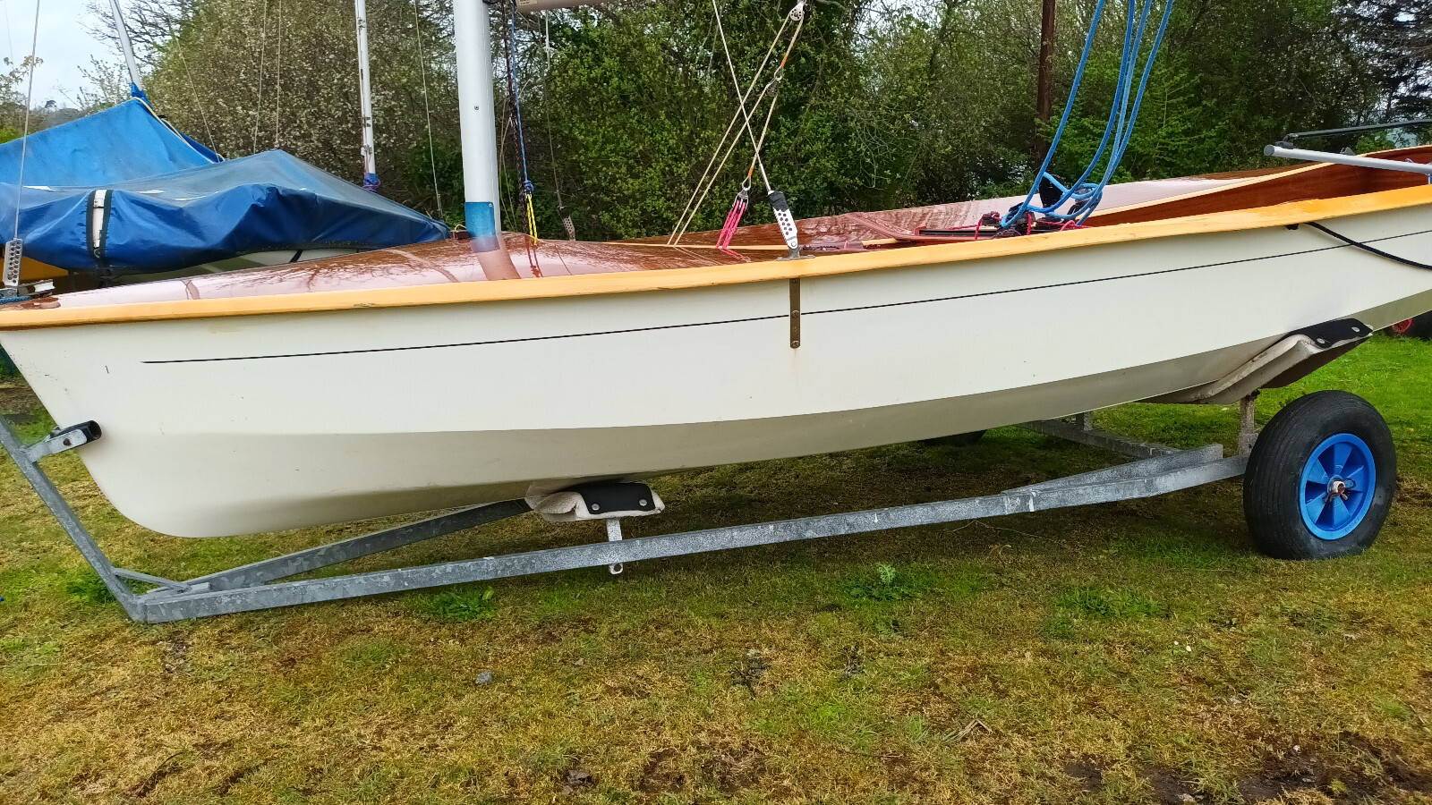 Solo sailing dinghy used eBay