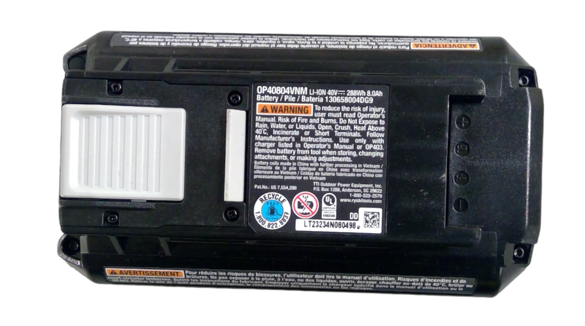 OPEN BOX - RYOBI OP40804VNM 8Ah Lithium-Ion Battery OEM Original