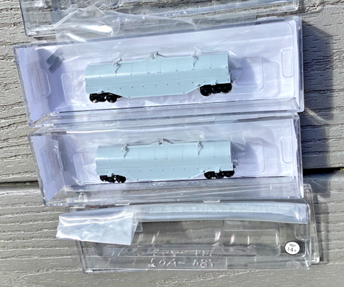 2 ATLAS N Scale 1/160 42' Coil Steel Cars Undecorated w/ Metal Wheels # 50000837 - Picture 20 of 22