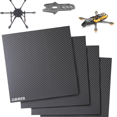 0.5-5MM Thickness 100% 3K Carbon Fiber Sheet Laminate Carbon Fiber Plate Panel