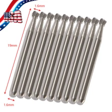 10-100pcs Dental Round Carbide Steel Drills Burs FG-05 for High Speed Handpiece