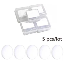5PCS Quartz Laser Protective Lens Windows 1064nm 37*7mm for Fiber Laser Machine