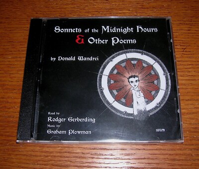 DONALD WANDREI SONNETS MIDNIGHT HOURS & OTHER POEMS CD AUDIO NEW 
