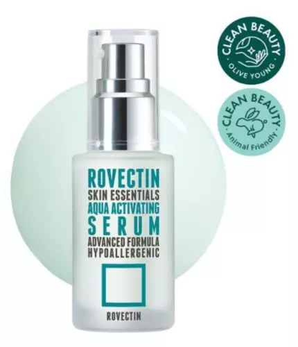 Rovectin Skin Essentials Aqua Activating Serum 35ml Moisturizing Korea Beauty
