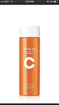 Avon Anew Vitamin C Dry Body Oil (NIB)