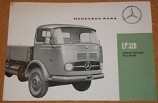 MERCEDES LP328 TRUCK - Original sales brochure/catalog sheet