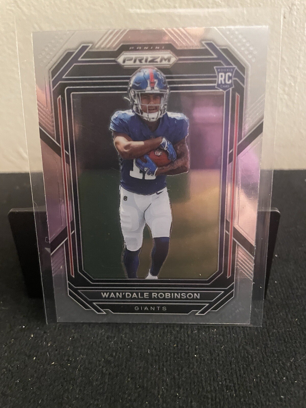 Wandale Robinson Rookie RC 2022 Prizm Football Card #315 New York Giants