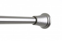 Bino 'smith' Shower Curtain Tension Rod Brushed Nickel - 48 To 72 on sale Bino 'smith' Shower Curtain Tension Rod Brushed Nickel - 48 To 72 on sale