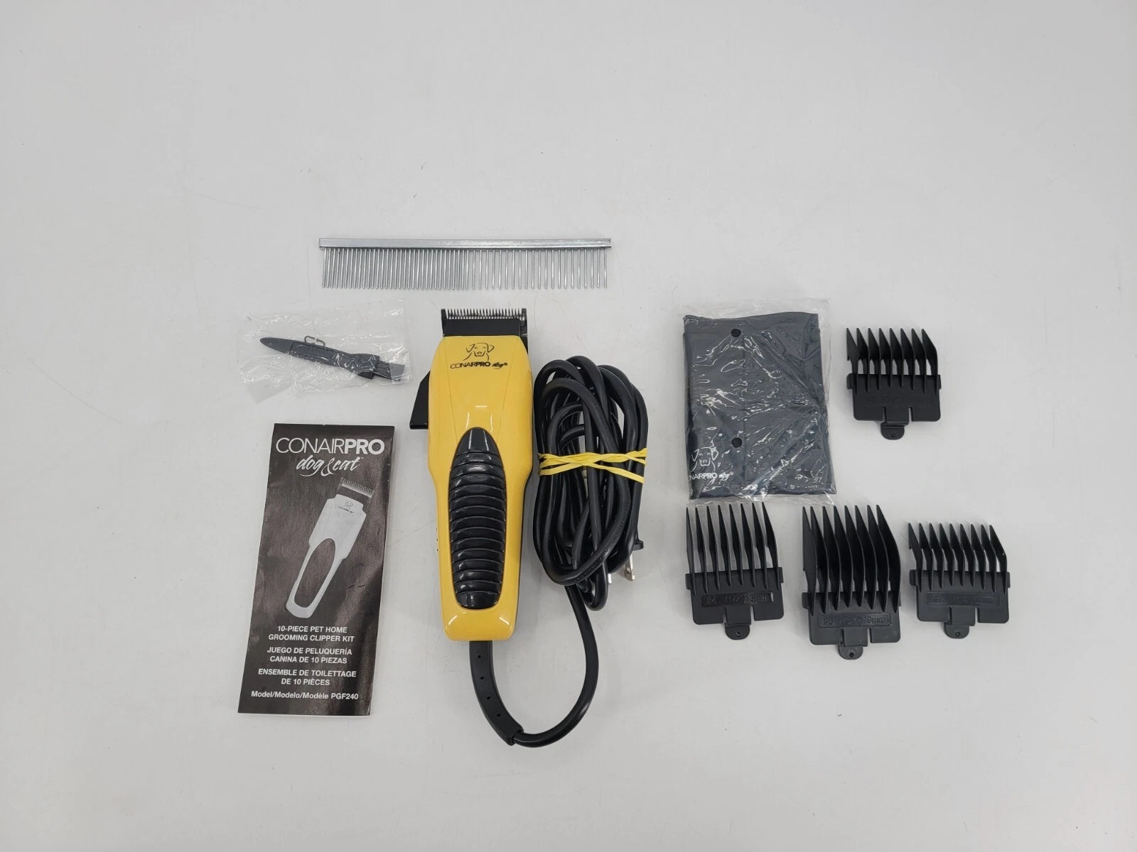 CONAIRPRO dog & cat With Pieces Pet Home Grooming Clipper Kit