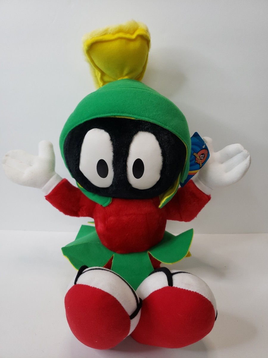 Vintage Looney Tunes Six Flags Marvin the Martian Plush w