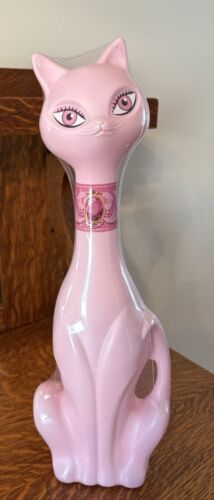 2019 Avon Prissy Pink Cat Shape Bottle Pretty Purrfect Bubble Bath NEW NIP
