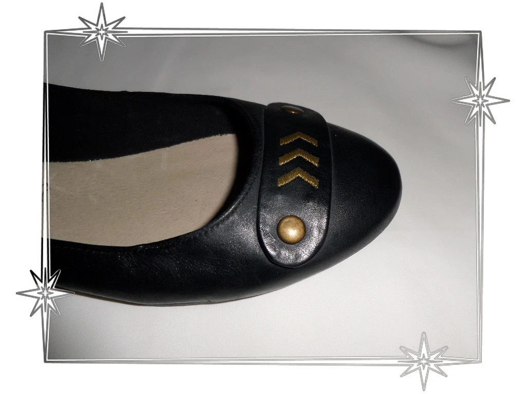 H Chaussures Ballerines Noires Le Temps des Cerises Pointure 41