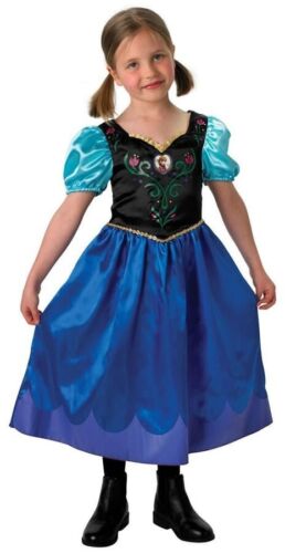 Robe fantaisie classique Rubie's Disney gelée Anna costume enfant petit 3-4 ans - Photo 1 sur 2