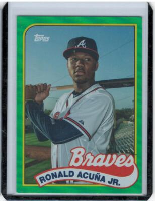Jones/Acuña Jr. 2023 Topps Archives #89DH-6 1989 Doubleheaders /99