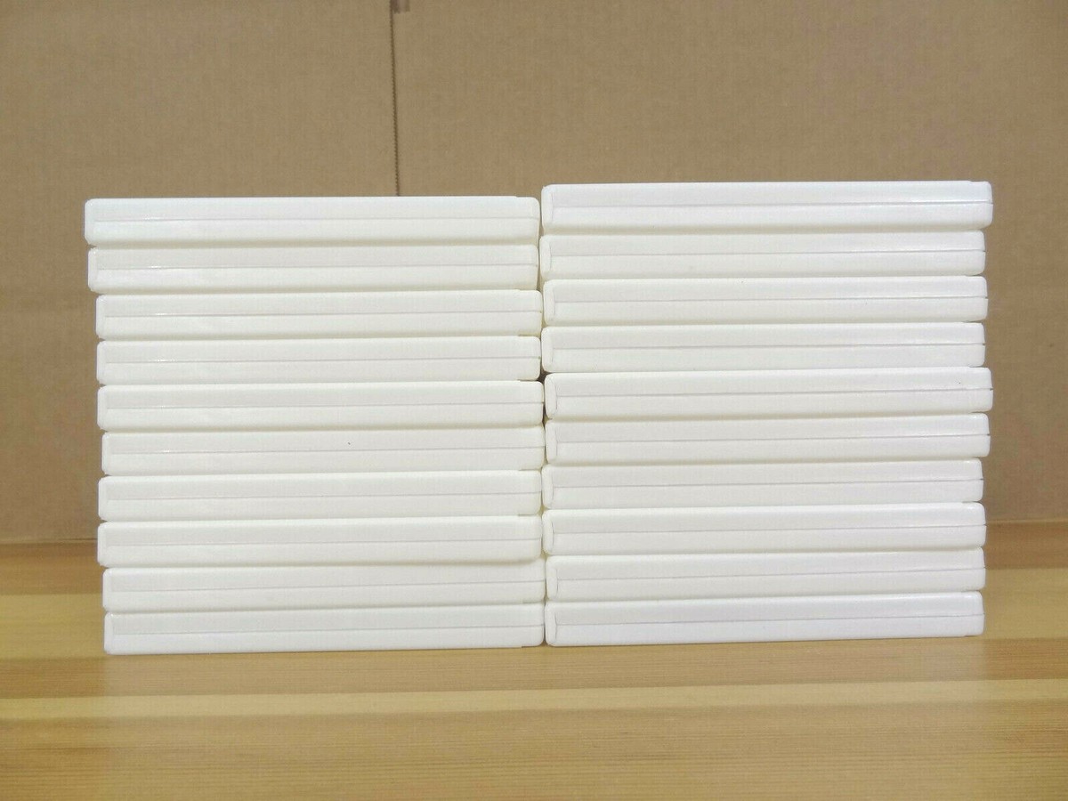 Wiiホワイト カセット Nintendo Wii White Replacement Game Cases Lot Of 20 NEW | eBay