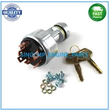 Key Ignition Switch 08086-00000 08086-10000 for Komatsu Excavator, 90 days wty