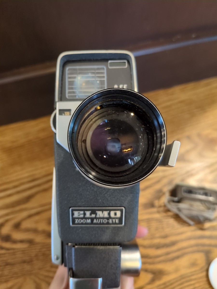 Elmo Zoom 8 EE Auto Eye 8mm With Remote Connector And Zoom Grip