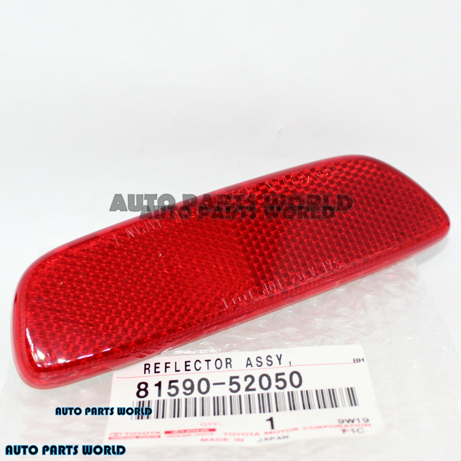 NEW GENUINE OEM SCION 0406 xA LEFT DRIVER REAR BUMPER REFLECTOR 81590