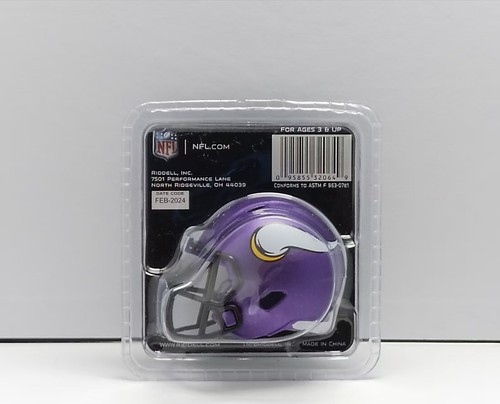 NFL MINNESOTA VIKINGS Riddell Limited Edition Pocket Size Helmet 2024 - Picture 3 of 8