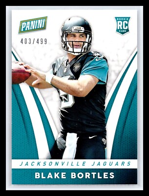 2014 Panini Boxing Day #22 Blake Bortles #/499 RC Rookie Jacksonville Jaguars