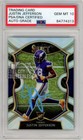 Justin Jefferson 2020 Select Concourse Silver Auto RC Card #61 PSA/DNA 10 (Blue)