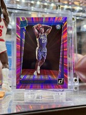 2021-22 Panini Donruss #213 Charles Bassey Rated Rookie Pink Holo Laser RC