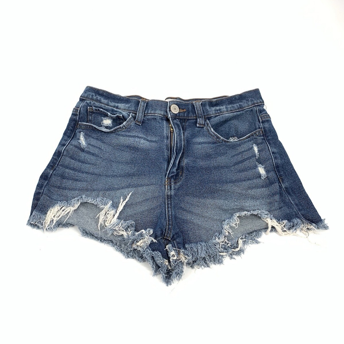 SO High Rise Vintage Stretch Curvy Mom Cut Off Short Size 9/29