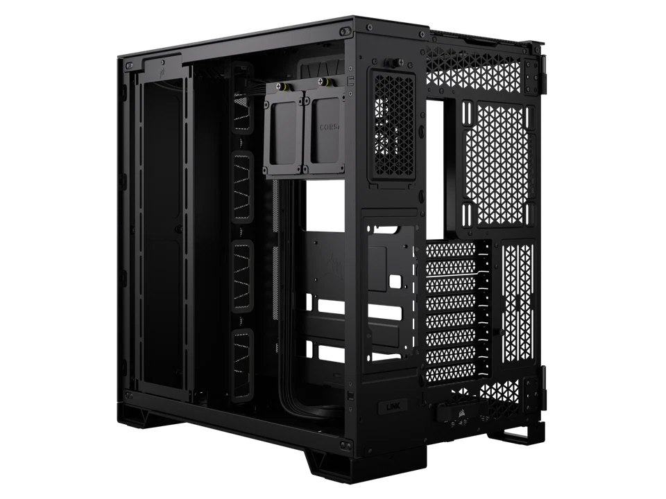 CORSAIR 6500D Airflow Tempered Glass Super Mid-Tower, Black - Image 2 of 4