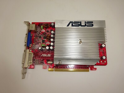 ASUS AMD RADEON  HD 2400 Pro 256MB DDR2 PCI-E GRAFIKKARTE DVI VGA TV-Out #GK4526