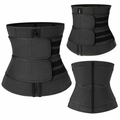 Women Waist Corset Trainer Sauna Sweat Yoga Weight Loss Body Shaper Slimmer Belt
