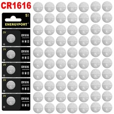 Lot CR1616 Lithium 3V Battery ECR1616 CR 1616 BR1616 DL1616 Coin Cell Batteries