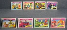 Vintage 1990 Marvel Comics Universe 8-Cards Team Pictures Avengers, X-Men, ++++