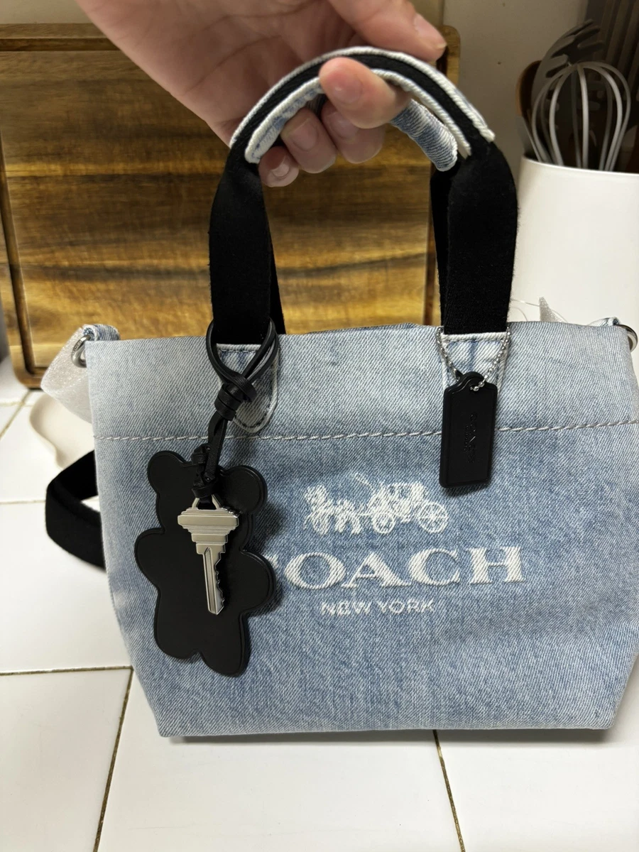 Coach Denim Exterior Tote Bags & Handbags for Women for sale | eBay