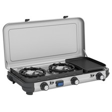 2197176 Camping Kitchen 2 Multi Cook Gas Stove Grill Double Burner By Campingaz