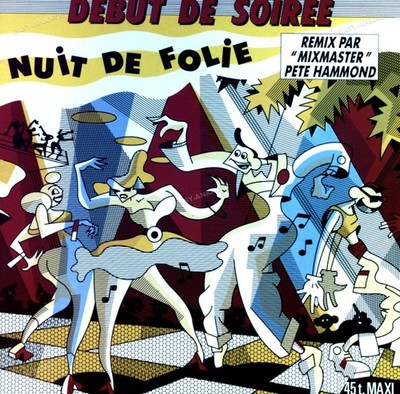 Debut De Soiree - Nuit De Folie Remix Maxi (VG+) '