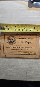 Ammonia Test Paper