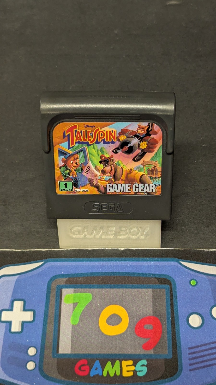Disney's TaleSpin (Sega Game Gear, 1993) Cart Only
