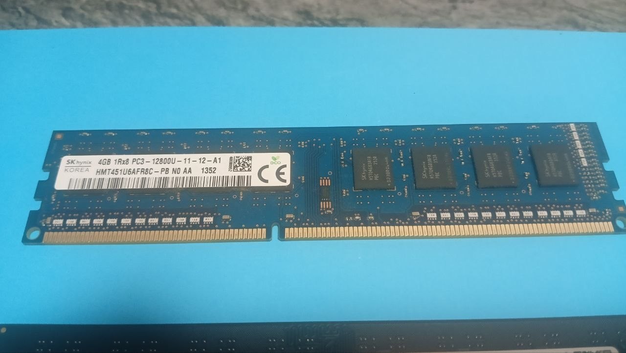 RAM 4GB DDR3 1600MHz 1.5v