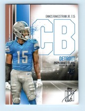 #106 2024 Topps Signature Class Bronze ** Ennis Rakestraw Jr. RC Lions