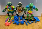 Vintage NINJA TURTLES 1989-91 Lot COMPLETE Playmates TMNT Action Figures