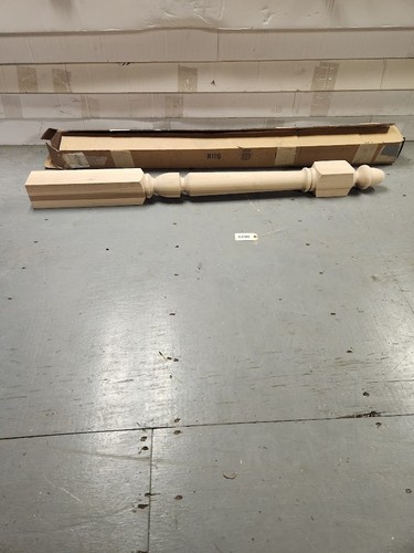 Poplar 48" Newel Post Unfinished Nice