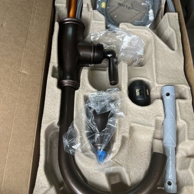 Moen 7185ORB Brantford High Arc Pulldown Kitchen Faucet Oil Rubbed Bronze