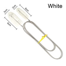 Aquarium Cleaning Brush for Water Filter Pump Lily Pipe Air Tube Hose Stainless 