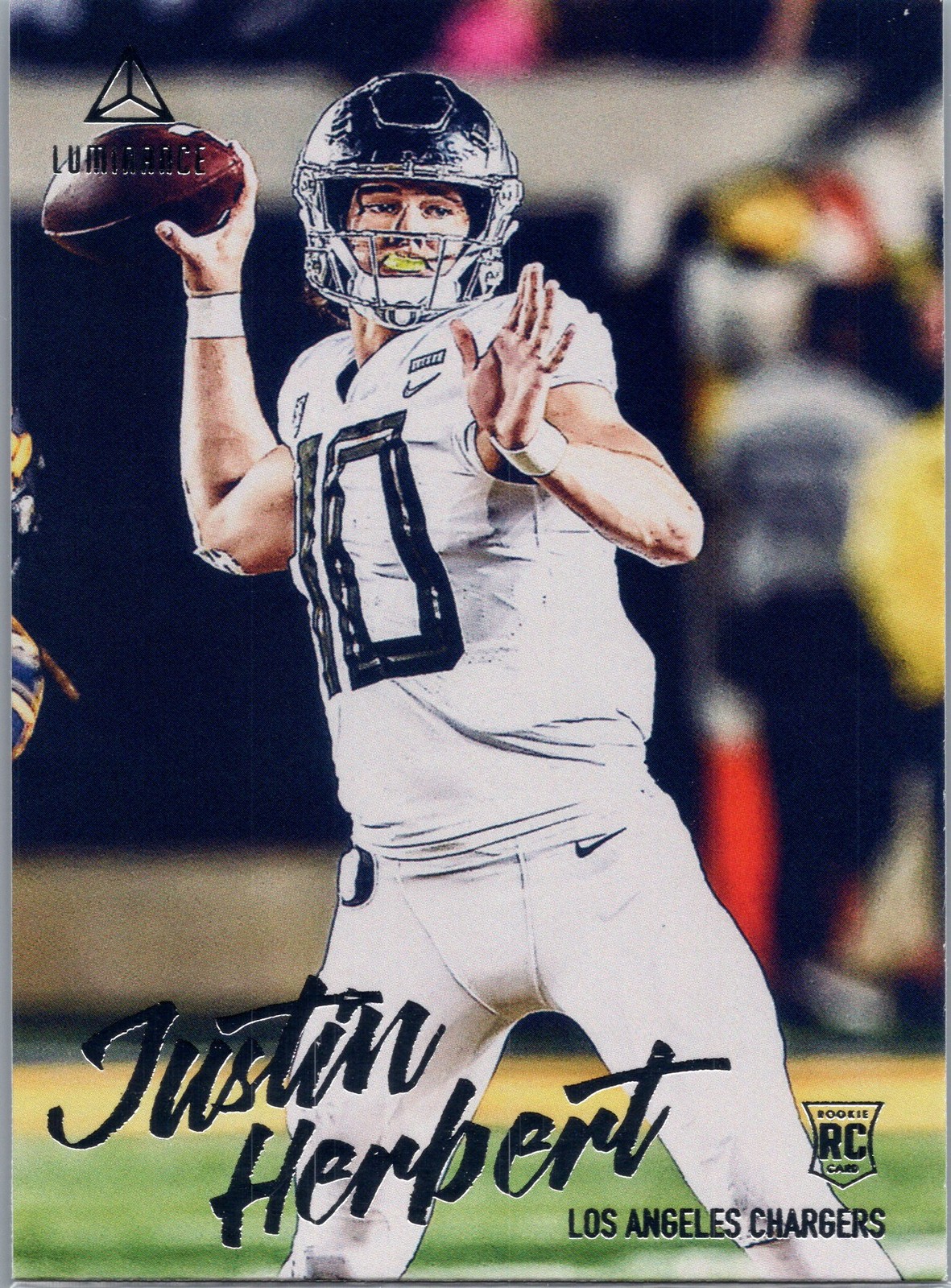 2020 Panini Luminance #103 Justin Herbert