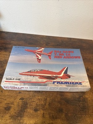 Premiere 1/48 BAe Hawk T. Mk 1A Red Arrows Model Kit #P3102   New in Box
