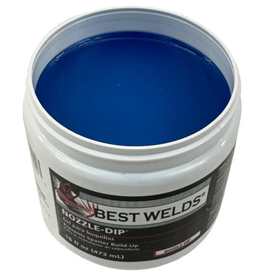 905-NOZZLE-DIP - Blue Nozzle Dip Gel 16oz.