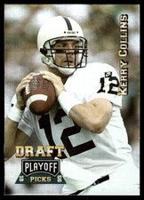 Kerry Collins 1995 Playoff Prime #184 Panthers NFL READ FREE SHIP AutographDen