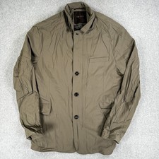 Giacca da campo MooRER S.p.A. uomo XL 58 verde poliestere full zip foderata con bottoni
