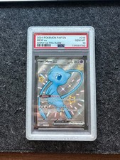 Pokémon Mew EX Shiny Full Art TCG Card Paldean Fates 216/091 PSA 10