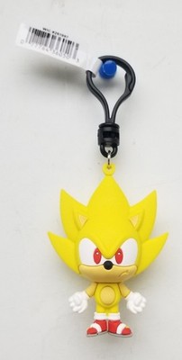 Monogram 3.25'' Sonic The Hedgehog Series 2 ''Super Sonic'' Excl A Figural Bag Clip
